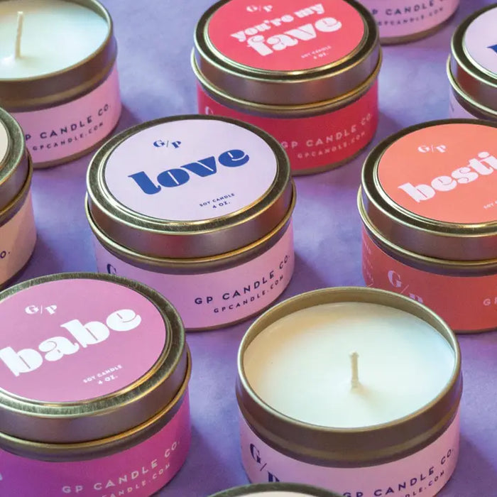 Love Just Because Soy Candle