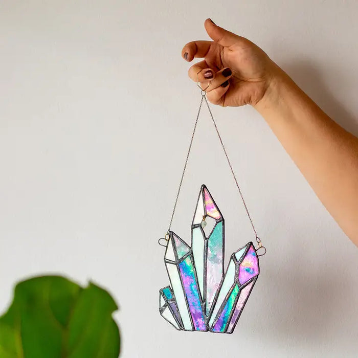 Lost & Found Hanging Stained Glass Crystal