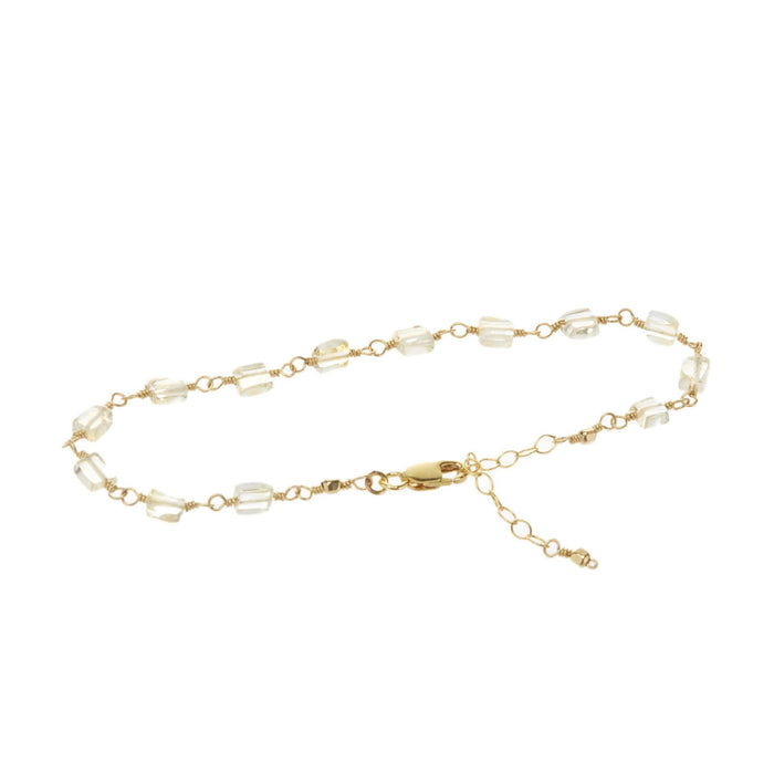 Machu Picchu Jewelry Co. Gold-filled Gemstone Bracelet with Citrine
