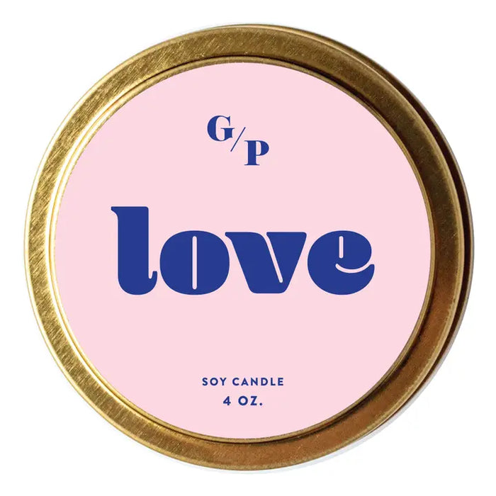 Love Just Because Soy Candle