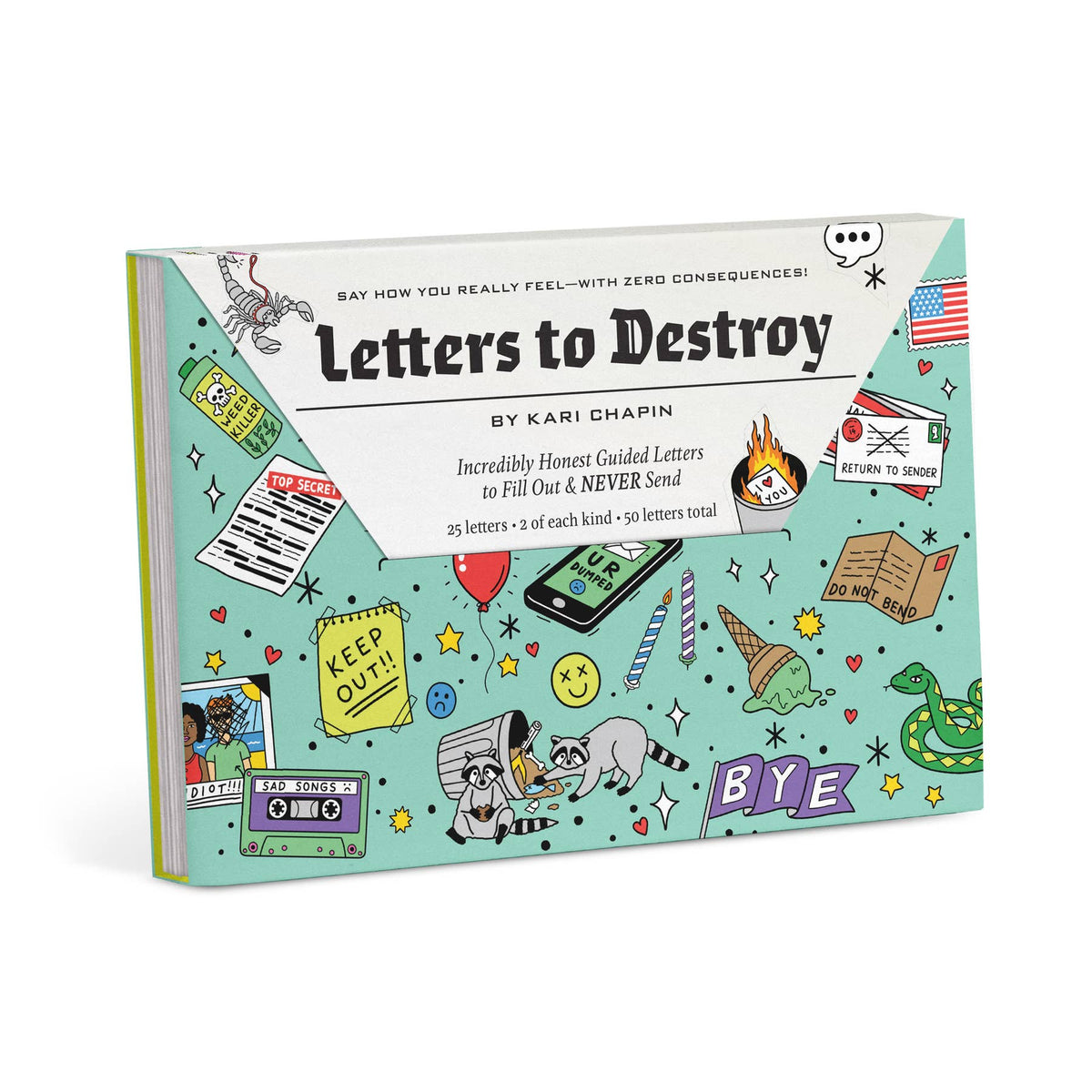 Knock Knock - Letters To Destroy Journal