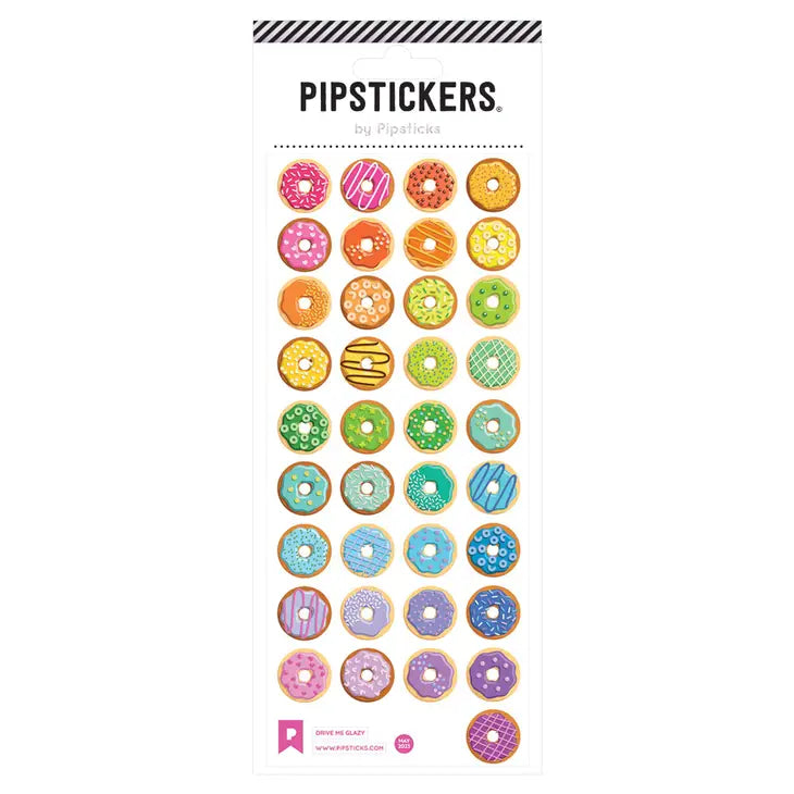 Pipsticks Drive Me Glazy Sticker Sheet