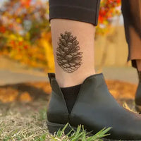 NatureTats Pinecone Temporary Tattoo