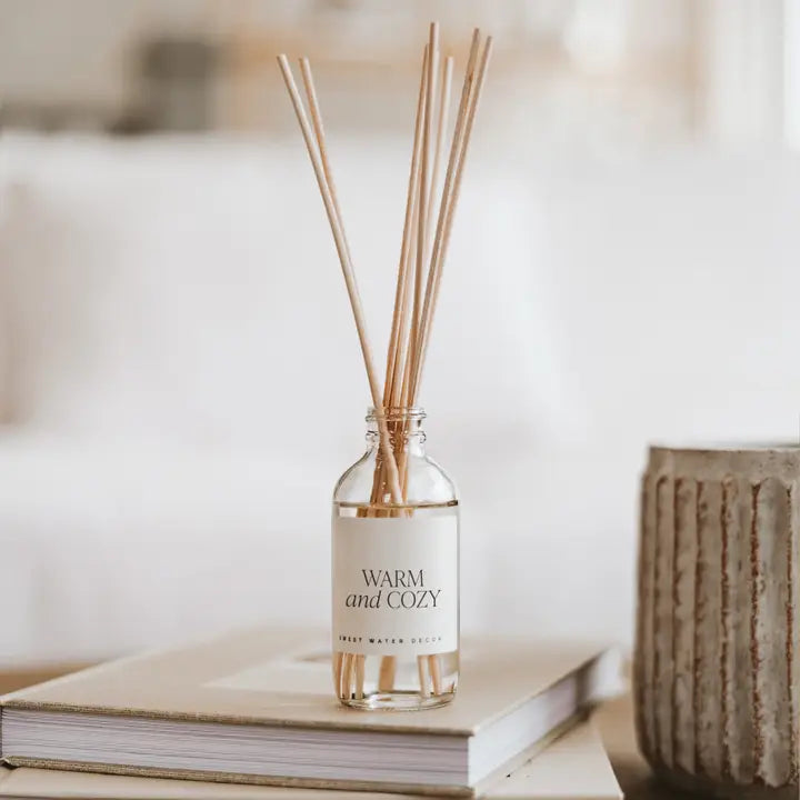 Sweet Water Decor Warm and Cozy Reed Diffuser