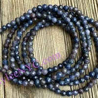 KayleeNYC Faceted Natural Sapphire Crystal Bracelet