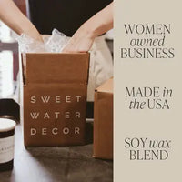 Sweet Water Decor Favorite Sweater 15 oz Soy Candle, Matte Jar (Copy)