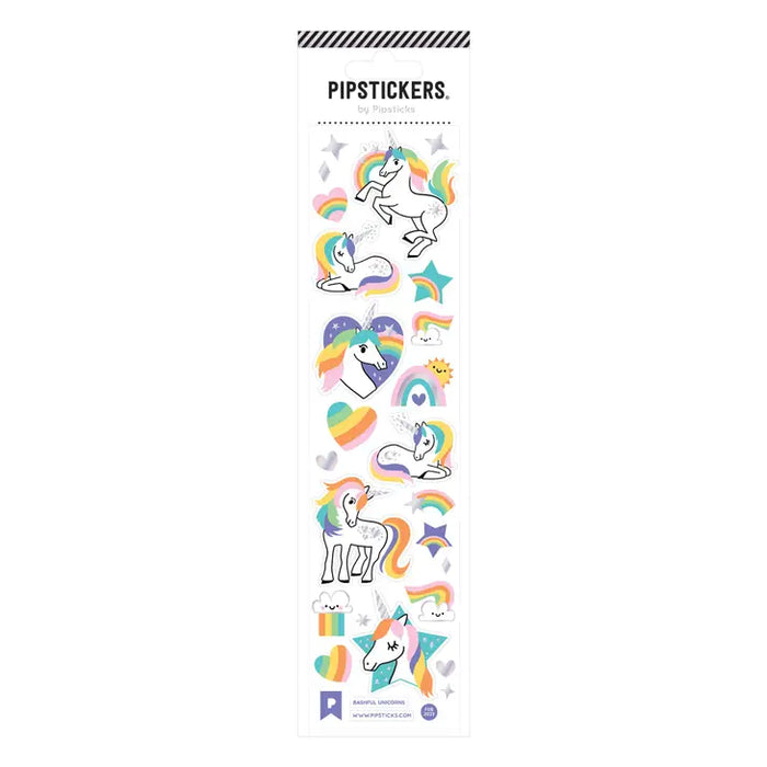 Pipsticks Bashful Unicorns Sticker Sheet