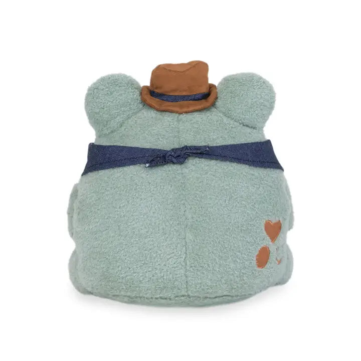 Cuddle Barn, Inc. Cowboy Wawa (Cute Kawaii Frog Cartoon Soft Plush)