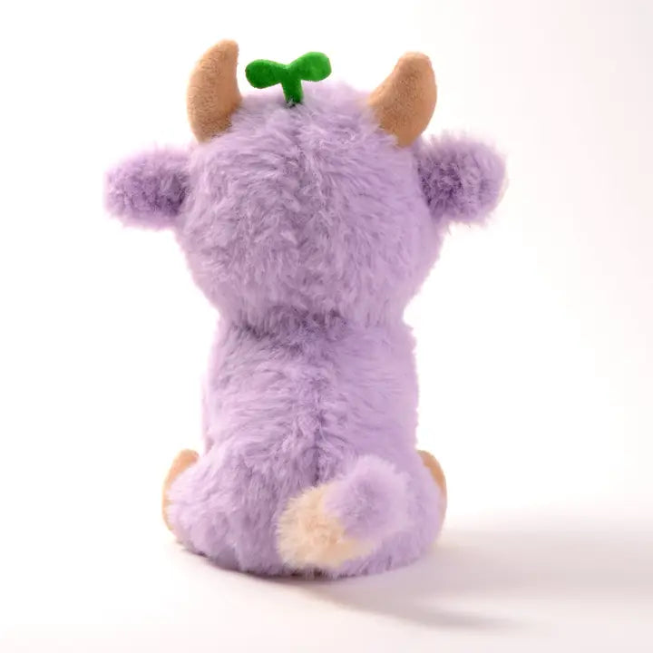 Alpacasews Lavender Sprout Cow Plushie