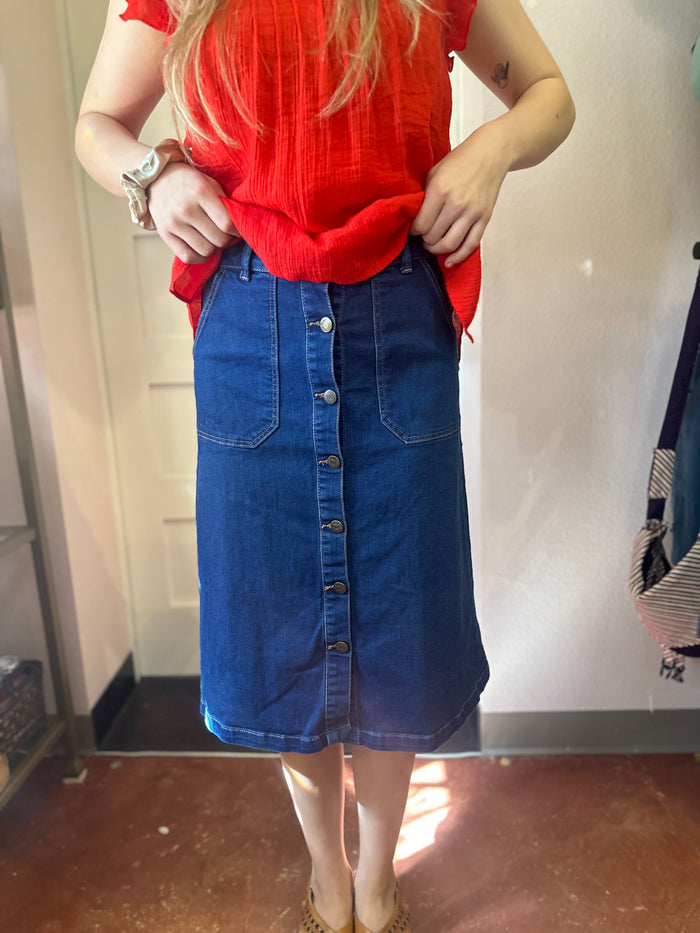 Zara Denim Skirt