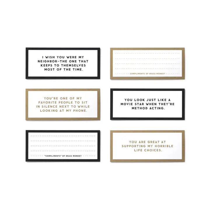 Chronicle Books Take a Compliment Card Set