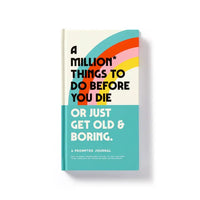 Chronicle Books a Million Things to Do Before You Die Prompted Journal