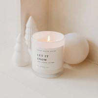 Sweet Water Decor Let It Snow 11 oz Soy Candle