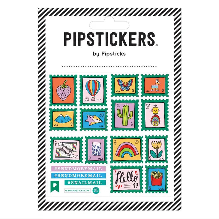 Pipsticks Fuzzy Stamp It! Sticker Sheet