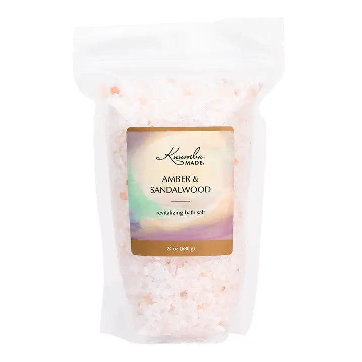 Kuumba Made Amber and Sandalwood Bath Salt