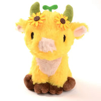 Alpacasews Sunflower Cow Plushie