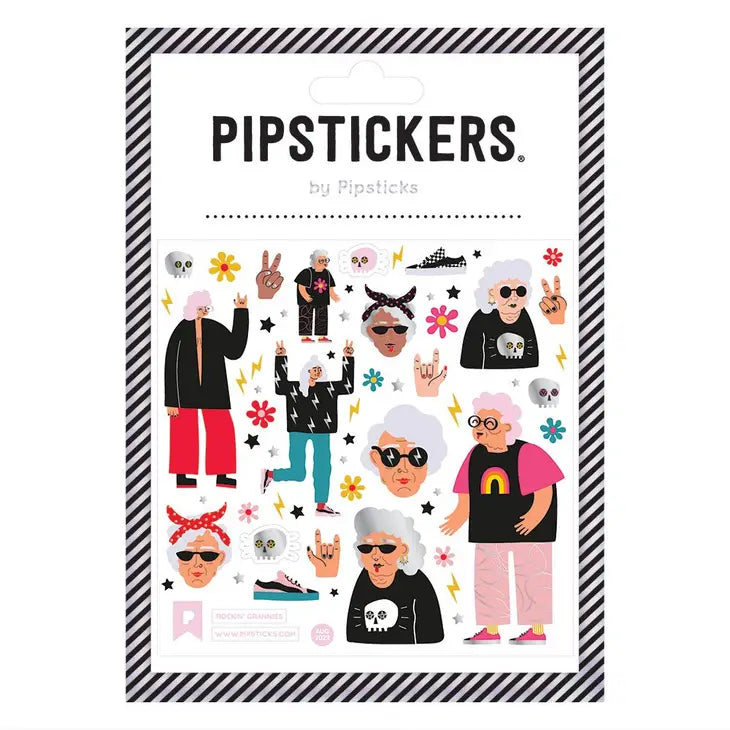 Pipsticks Rockin' Grannies Sticker Sheet