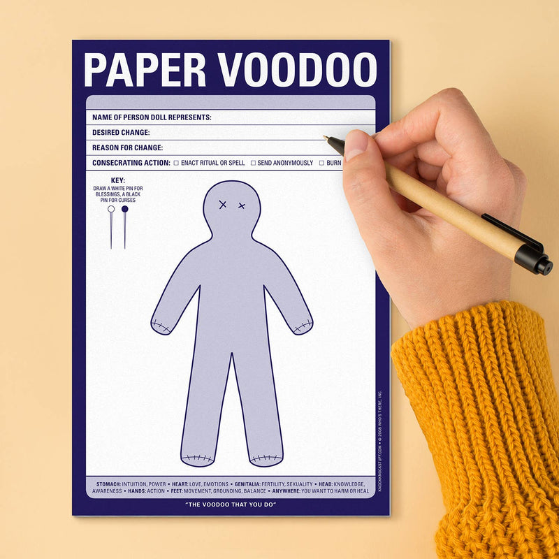 Knock Knock - Paper Voodoo Pad