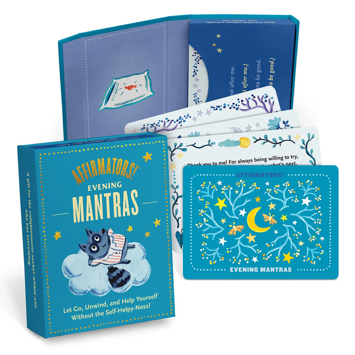 Knock Knock Affirmators!® Mantras (Evening) Nightly Affirmation Cards