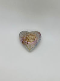 Western Woods Inc. Angel Aura Agate Heart Crystal