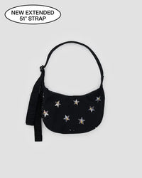 Baggu Small Nylon Crescent Bag - Stars