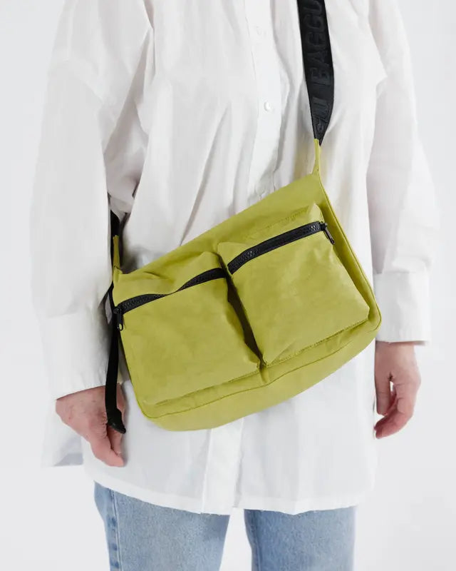 Baggu Medium Cargo Crossbody - Lemongrass